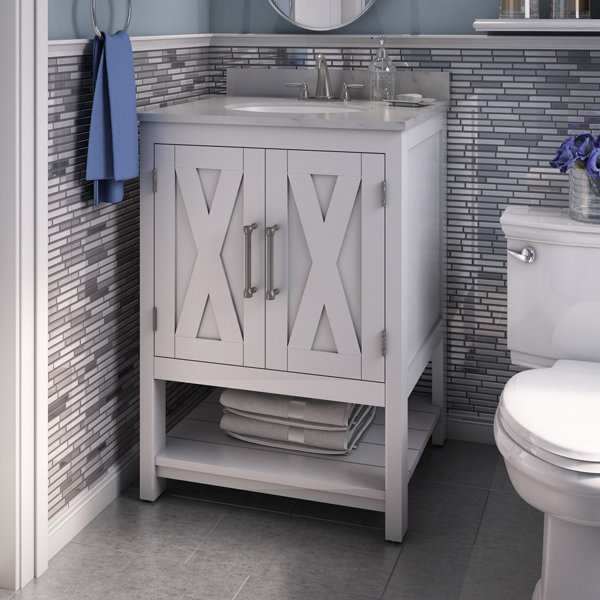 Bello Freestanding 24" Single Bathroom Vanity Base Only & Reviews ...